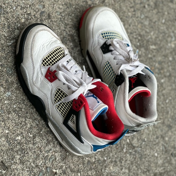 Jordan Retro 4 SE “What the” Sneakers - Picture 3 of 9